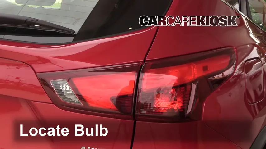 2017 Nissan Rogue Sport SL 2.0L 4 Cyl. Lights Tail Light (replace bulb)